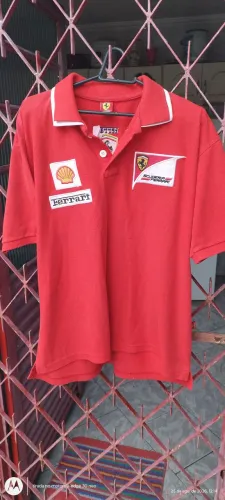 Camisa original da Ferrari antiga