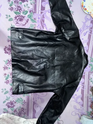 Jaqueta estilo motoqueiro, unissex