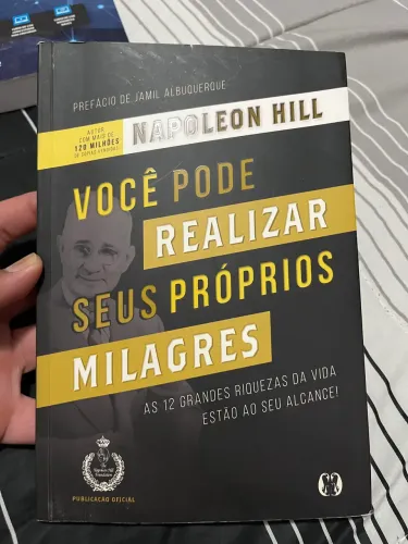 Livro Napoleon Hill você pode realizar seus próprios milagres