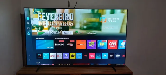 Vendo tv de 75 polegadas da Samsung
