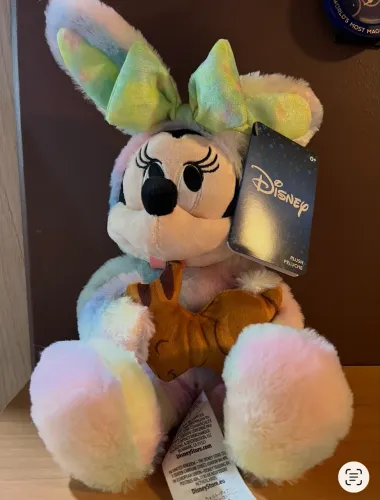 Pelúcia Minnie de Páscoa Oficial Disney 