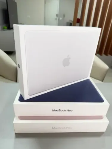 MacBook Neo 512/8 (A18 Pro) 13"  - Lacrado - 1 ano de garantia - Loja Física - 18X