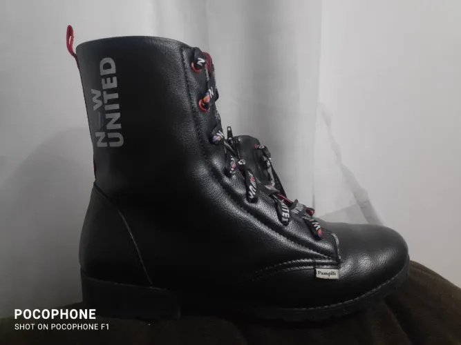 Bota Pampili, N°36, usado duas vezes.