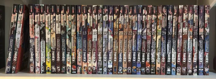Mangá completo de Komi San Volume 1 a 37