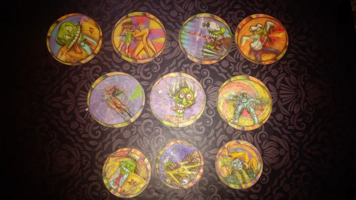 10 TAZOS O MÁSCARA ELMA CHIPS