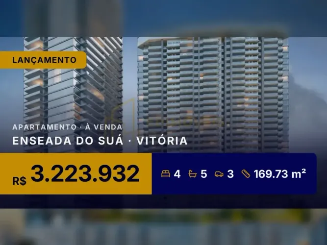 Oportunidade Única: Apartamento de Luxo em Enseada do Suá com Vista Incrível!