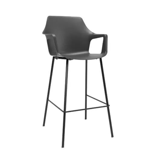 Vesper Banqueta Alta 4 Pés PLAXMETAL