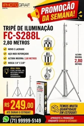 Tripé iluminação 