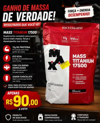 Mass titanium 17500