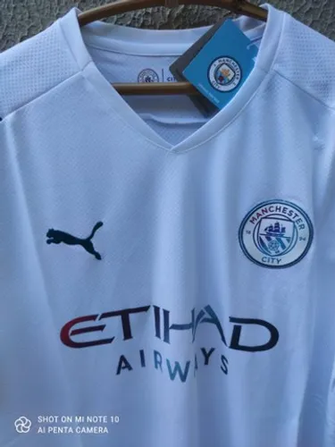 Camiseta de time Manchester city 21/22