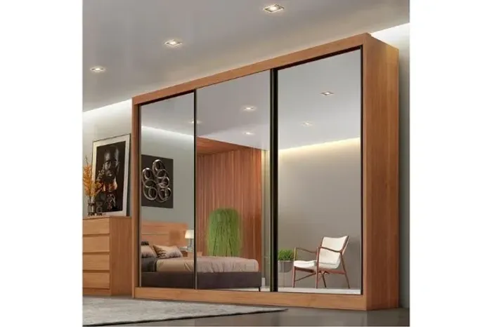 Guarda Roupa DIAMOND C/ 3 ESPELHOS  r33