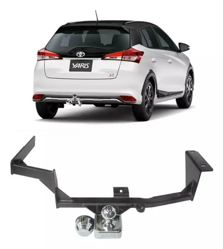 Engate Reboque Toyota Yaris Hatch 2019 a 2022, instalado