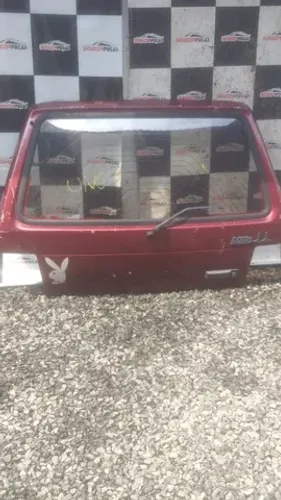 Tampa Traseira c/vigia Fiat Uno 84/03