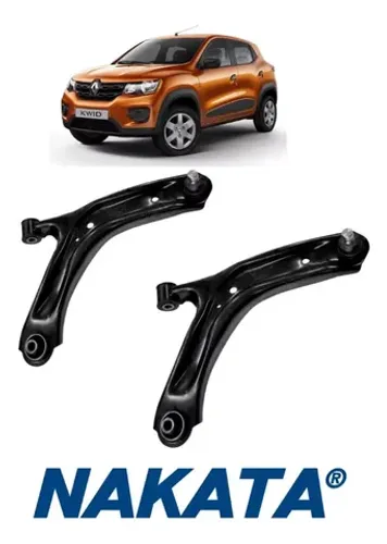 Bandeja Suspensão Dianteiro Renault Kwid 2018/ - D/E - Bucha / Pivo - Nakata