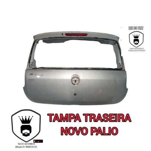 tampa traseira novo palio