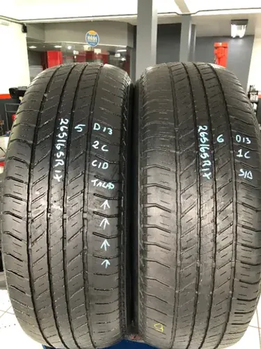 Kit 02 Pneus 265/65r17 Bridgestone Dueler H/t 684ii *usados* 5/6