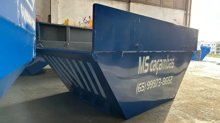 Caçambas para poli caçamba estacionária, Container Almoxarifado e escritorio