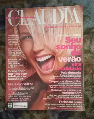 Revista Cláudia nr 517 (capa tripla com Xuxa)