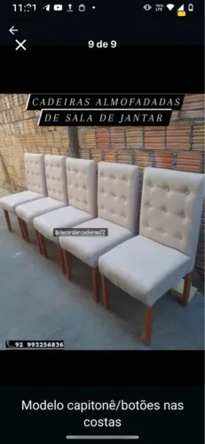 Promoção de cadeiras venha e aproveite 