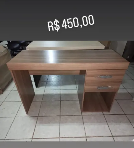 Escrivaninha na cor castanha - pronta entrega 