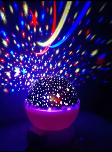 Projetor de Estrelas abajur colorido 
