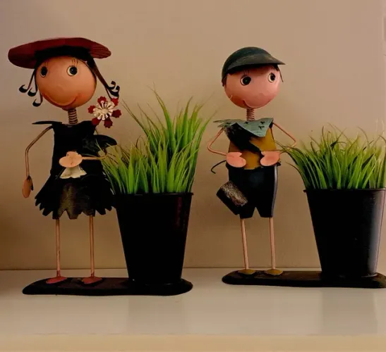 Enfeites de varanda e jardim 