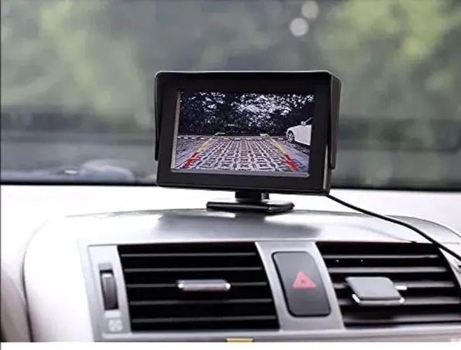 Monitor LCD TFT 4.3" Alta Definição, Display Carro