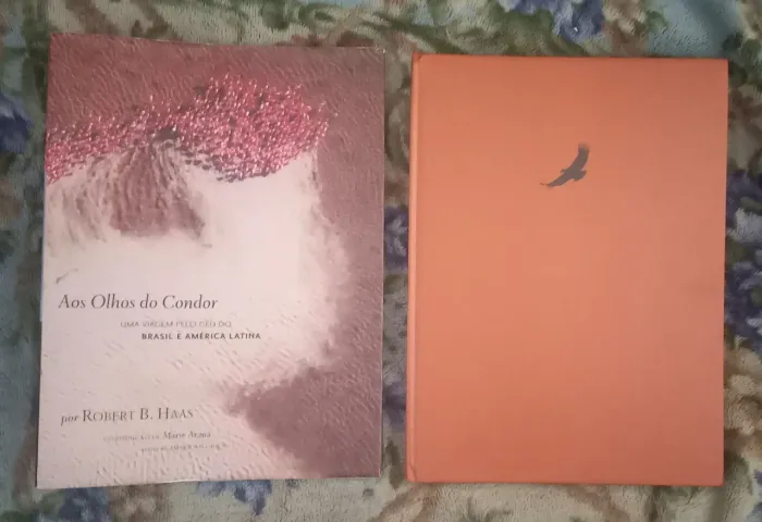 Livro Aos olhos do condor Robert Haas (37x28x2,5/ 236 páginas/capa dura)