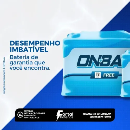 Corre! Bateria 50Ah a R$140,00 - Últimas Unidades!
