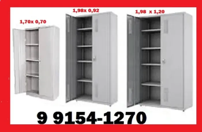 armário ferro 2 portas a partir de 780,00