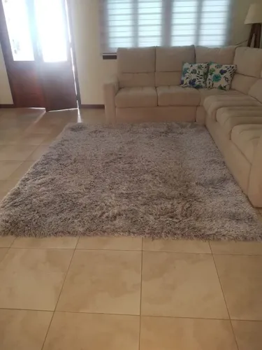 Tapete Maggiore Cinza Felpa 2,5m x 2m