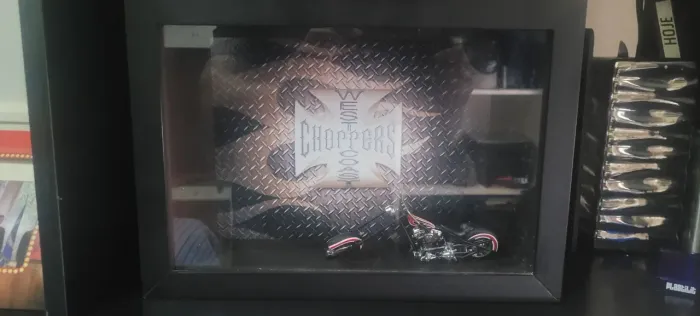 Quadro Decorativo Moto West Coast Chopper