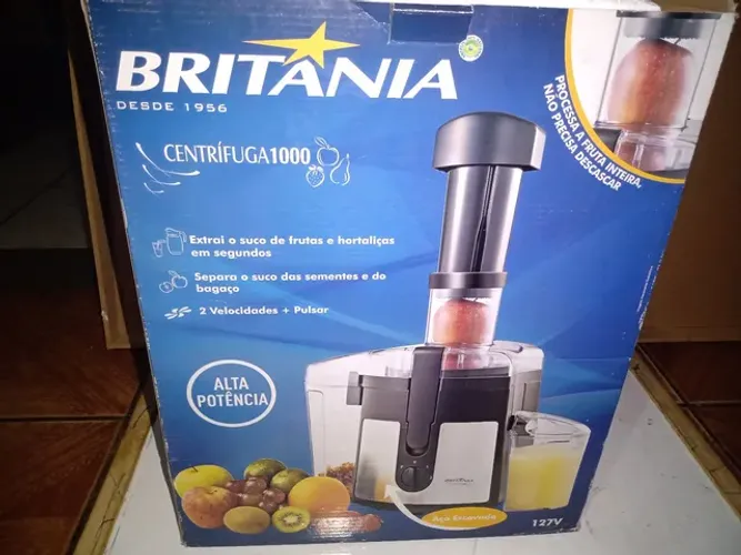 Centrífuga de Alimentos Britânia Juicer 1000 800W BARATO