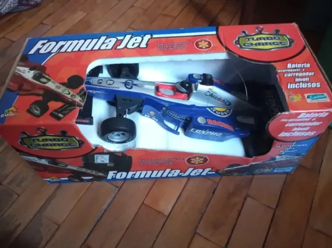 Carro Controle remoto Fórmula Jet Candide
