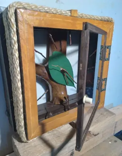 Relógio artesanal