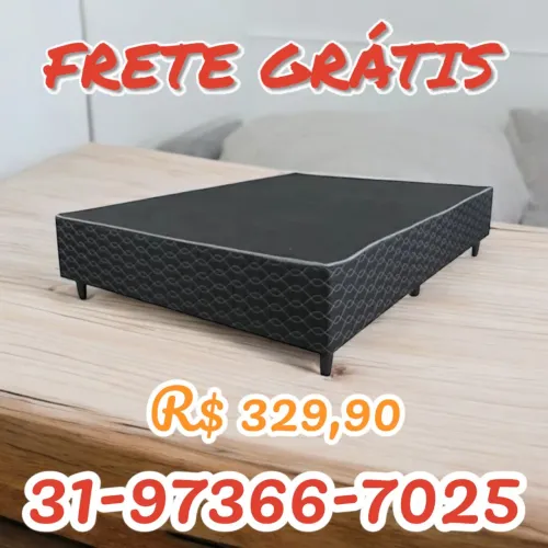 BASE BOX CASAL NOVAS DIREITO DE FÁBRICA!!!!