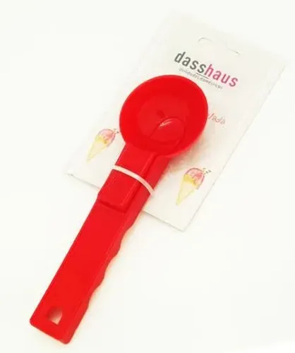 Colheres De Sorvete Vermelha De Plastica Dasshaus