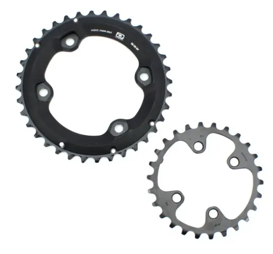 Coroas Shimano Deore M6000 36 26 dentes 9671