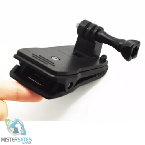 Go pro Acessórios 360 Graus Rotary Backpack Hat Clipe Grampo - COD 204