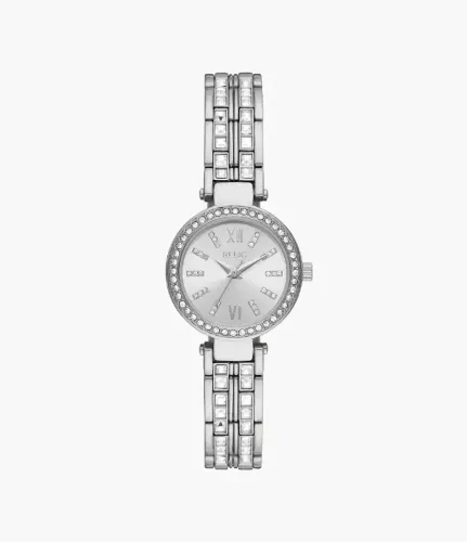 Relógio feminino Anita Relic by Fossil com pulseira de aço inoxidável - Original
