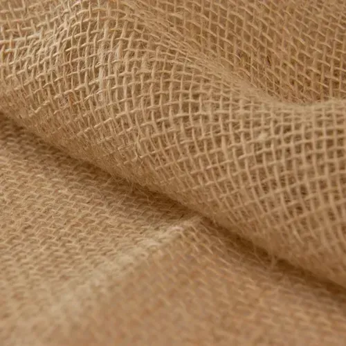 Tecido de juta natural para decoração e artesanato R$ 9,80