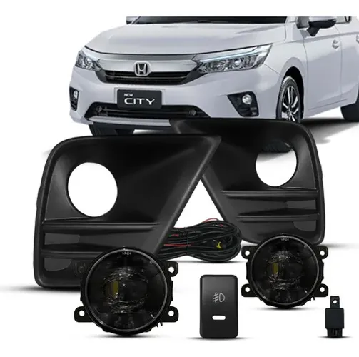 Kit Farol De Milha Neblina Full Led New City Lx 2022 a 2025