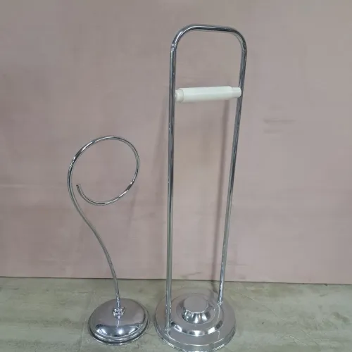 Conjunto Banheiro Porta-papel higiênico + Porta Toalha