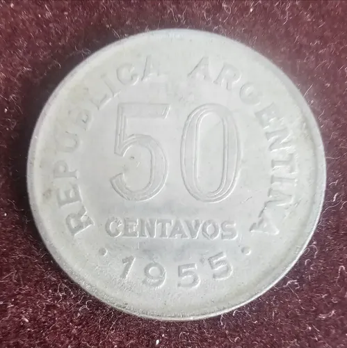 Moeda 50 centavos Argentina para colecionadores,  sem valor econômico 