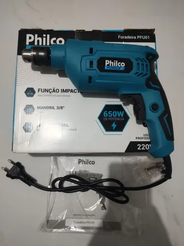 Furadeira de impacto Philco 650w nova