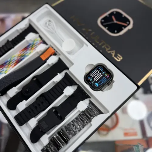 Relógio SmartWatch Inteligente X Ultra 3 C/ 7 Pulseiras