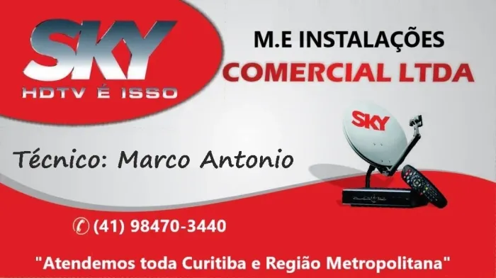 Técnico Instalador SKY 