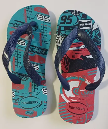 Havaianas  McQueen tamanho 31/32