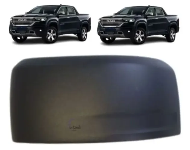 Capa Retrovisor Rampage 2023-2025 preto fosco
