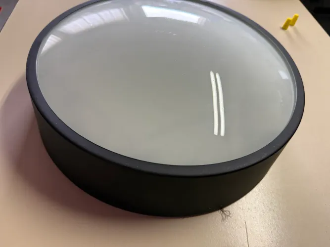 Luminária teto Plafon 36,5cm diâmetro 